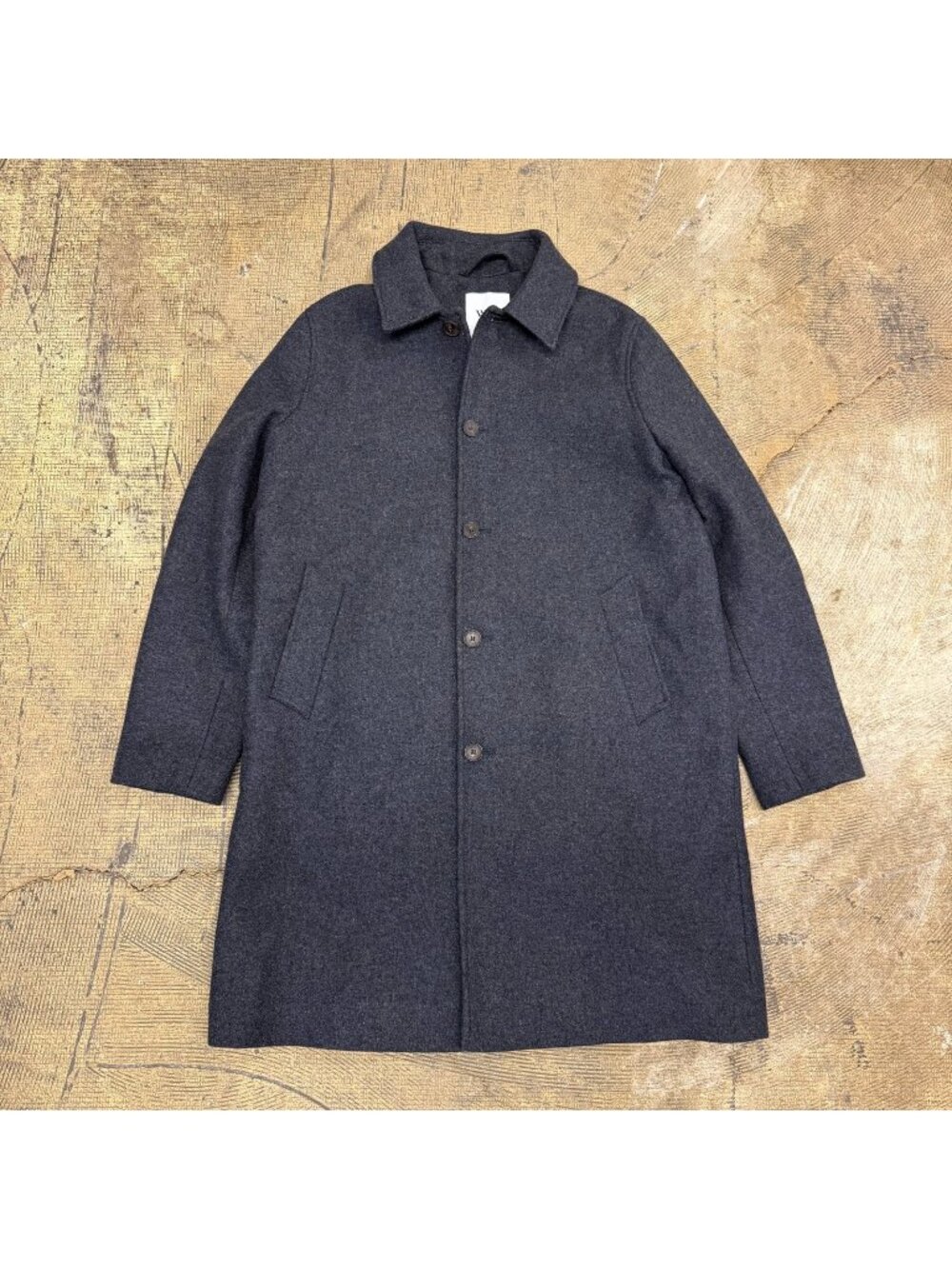 Wax London AW24 "Escape the Noise" Wool Stan Coat Medium